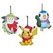 Pokemon 3 1/2-Inch Resin Ornaments Set